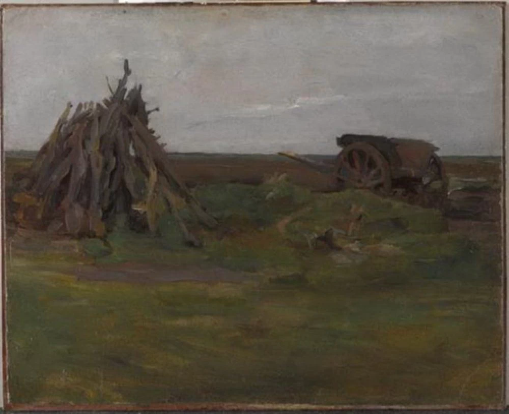 Near the ox stall, Hilvarenbeek - Kunstmuseum Den Haag